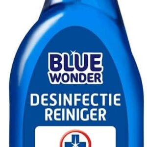 Blue Wonder Desinfectie Reiniger Spray, Allesreiniger voor Harde Oppervlakken, Doodt 99,9%  - 750 Milliliter